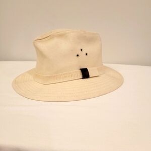GTH  Golf & Tennis Headwear Co.  canvas Vintage fedora size small